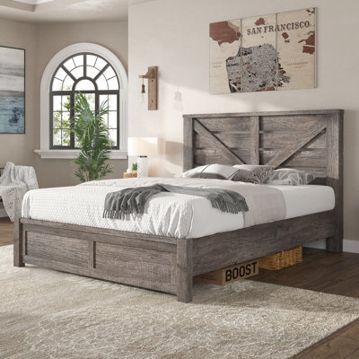 Barn door headboard discount
